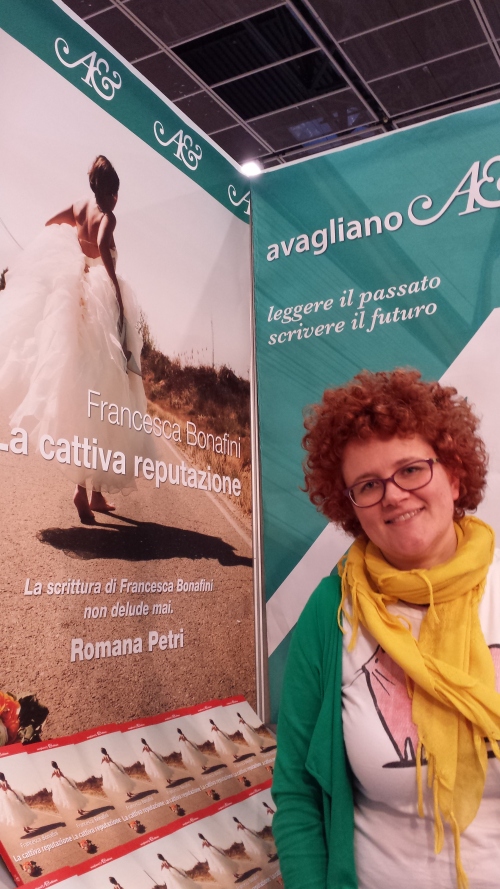 Torino, Salone del Libro 2016, stand di Avagliano editore.